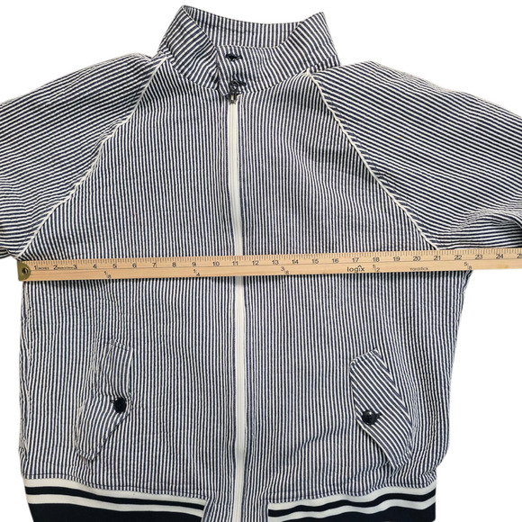 Todd Snyder x Champion seersucker Harrington jacket size 2xl XXL - Picture 7 of 9